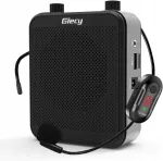 Giecy 30W v&otilde;imendi UHF juhtmevaba mikrofoniga, 2800 mAh, must