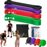 Vastupanutrummikomplekt Power Band, 4 tk + e-raamat harjutustega