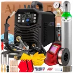 SPARTUS EASY MIG 210 LED keevitusmasin, 230V, 200A, MIG/TIG LIFT, 2 rulli