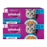 Whiskas Fish Treats in Jelly m&auml;rg kassitoit, 40x85 g, 2 pakki
