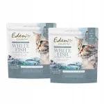 Kuiv koeratoit Eden valge kalaga ja heeringaga, 2 x 1,5 kg