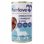 Koerte konservtoit PURRLOVE lambalihaga, 1250 g, lihat&uuml;kid