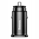 Baseus Square auto laadija, 2x USB, QC3.0, SCP, AFC, 30W