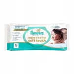 Beebi niiskenahast salvr&auml;tikud Pampers Aqua Soft Touch, 60 tk.