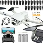 Droon FlyPro10 2 kaameraga, harjadeta mootorid, WIFI, 3x20 min, 2KM