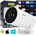 Multimeedia projektor Android TV WiFi HD k&otilde;lariga