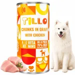 TILLO kanat&uuml;kid kastmes koerakonserv, 1250 g