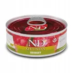 Niiske kassitoit pardilihaga Farmina ND QUINOA Urinary, 80 g