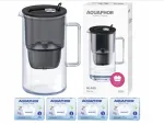 Aquaphor Glass BLACK veetiigi filter 4 Maxfor+ filtriga