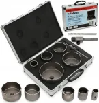 STRONG SDS+ betooni ja m&uuml;&uuml;ritise kroonide komplekt, 7 tk, 40&ndash;125 mm, karbis