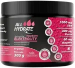 Toidulisand Electrolytes Raspberry 305 g, Aliness ALLHydrate