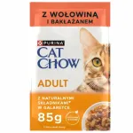 PURINA CAT CHOW kassitoit veiseliha ja melanzanidega, 26 x 85 g