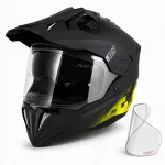 Mootorratturi kiiver ZED XD1 enduro koos uduvastase visiiriga, XS (53&ndash;54 cm)