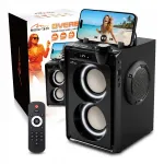 Kaasaskantav Bluetooth k&otilde;lar FM raadio, must, 900W PMPO