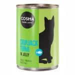 COSMA Original niiske kassitoit tuuni ja bonitoga želees, 400 g