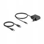 USB ketaste jaam kolmele SATA kettale 1:2 kloonimisfunktsiooniga