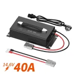 Aku laadija PowerQueen 14.6V 40A, LiFePO4, LED-iga, haagissuvilate, p&auml;ikeses&uuml;steemide ja paatide jaoks