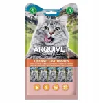 ARQUIVET kreemjas kasside maius l&otilde;he ja krevettidega, 5 x 14 g