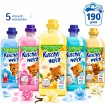 Tekstiilipehmendaja Kuschelweich, 1 l, 5 tk, erinevad l&otilde;hnad