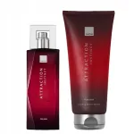 Meeste komplekt AVON Attraction INSTINCT: tualettvesi 75 ml ja geel 200 ml