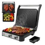 Elektriline grill BERGMANN 2000W, suur, kokkupandav