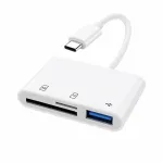 HOVEYO USB-C 3-in-1 USB hub: SD, microSD, USB-A 3.0 kaardilugeja