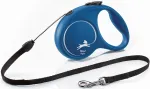 Koera rihm FLEXI Fun, 5 m, sinine, S suurus
