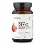 D3-vitamiini 4000 IU ja K2 kapslid, 90 tk, Aura Herbals