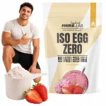 Valguisolaat Iso Egg Zero 500 g maasikaga Hiro.Lab