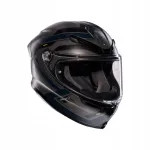 Motomatkuri kiiver AGV K6 S, hall/kollane, suurus L