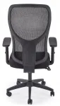 Kontoritool SCOT, must, ergonoomiline, v&otilde;rktagak&uuml;ljega, reguleeritava seljatoe asendiga