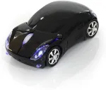 Juhtmevaba optiline hiir, 2.4GHz, 1600 DPI, v&otilde;idus&otilde;iduauto disain, USB