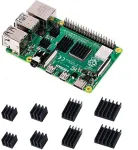 Alumiinium jahutid Raspberry Pi 4 Model B-le, 8 tk, termoteibiga