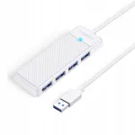 USB jagaja Orico PAPW4A-U3, 4 USB-A 3.0, 0,15 m, valge