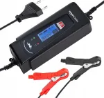 Aku laadija Amazon Basics, 2A/4A, 6V/12V, must