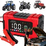 Aku laadija 12V/24V 10A LCD-ga, sobib AGM ja geelahkudele mootorratastele ja autodele