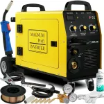 Keevitusaparaat MAGNUM MIG 200 MMA, 230V, 200A, IGBT, traadi ja regulaatoriga