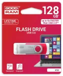 USB-m&auml;lupulk GOODRAM TWISTER 128 GB, USB 3.0, metallist, 110 MB/s
