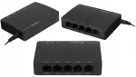 LANBERG DSP2-1005-12V v&otilde;rgul&uuml;liti, 5 porti, gigabit, lauaarvutile