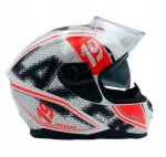 Motojalgratturi kiiver LAZER VERTIGO EVO Pixel Light S