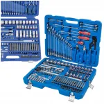 T&ouml;&ouml;riistakomplekt, 153 osa, padrunid 1/4" ja 1/2", 4&ndash;32 mm