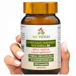 Toidulisand magneesiumtsitraat vitamiin B6, 100 kapslit