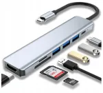 USB-C 7-in-1 multifunktsionaalne hub