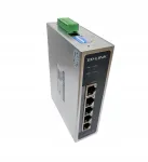 T&ouml;&ouml;stuslik l&uuml;liti TP-LINK, 5 porti, 10/100/1000 Mbps, alumiinium, DIN-kinnitus