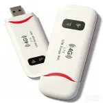 Kaasaskantav 4G LTE USB Wi-Fi modem, 150 Mbps, valge, SIM-kaardiga