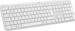 Juhtmevaba klaviatuur Logitech K950, valge