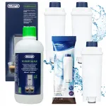 Filter Delonghi AL-S002 ja EcoDecalk 500 ml katlakivieemaldaja, 3 filtrit