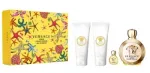 Parf&uuml;&uuml;mikomplekt Versace Eros Pour Femme EDP 100 ml + 5 ml, du&scaron;igeel 100 ml, losjoon 100 ml