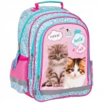 Ergonoomiline laste seljakott &bdquo;Koť&aacute;tka&ldquo;, 38 cm, t&uuml;rkiissinine
