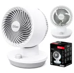 Lauaventilaator, 45 W, 3 kiirust, valge, vaikne